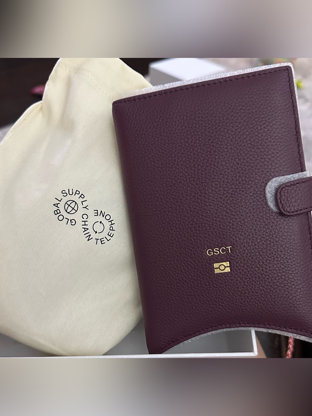 MSCHF PASSPORT HOLDER CDG